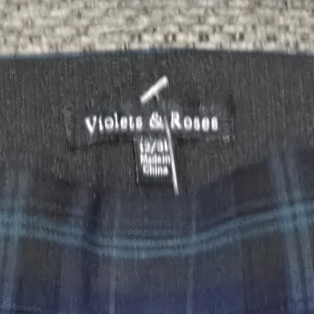 Women's Cropped Pants - Blue